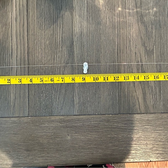 MUST SEE!!! 🩴 BN Silver Flop Flip with Clear Stones - Picture 12 of 14